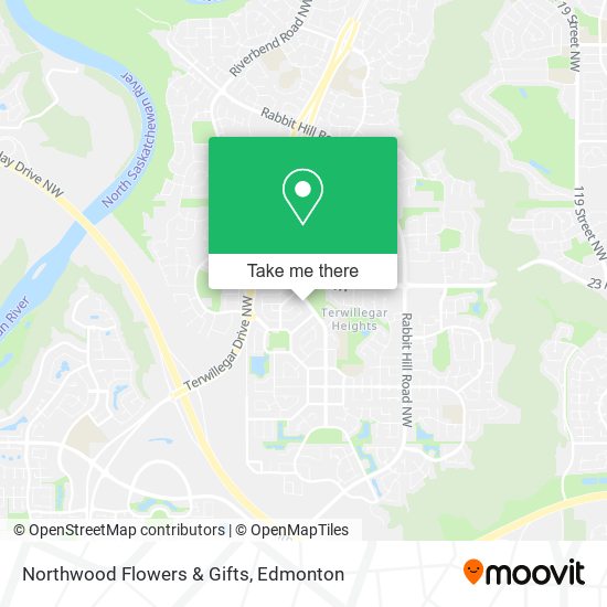 Northwood Flowers & Gifts map