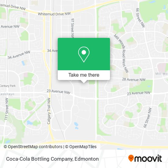 Coca-Cola Bottling Company map