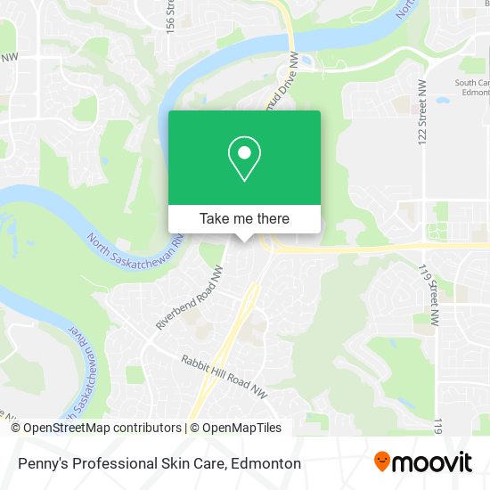 Penny's Professional Skin Care map
