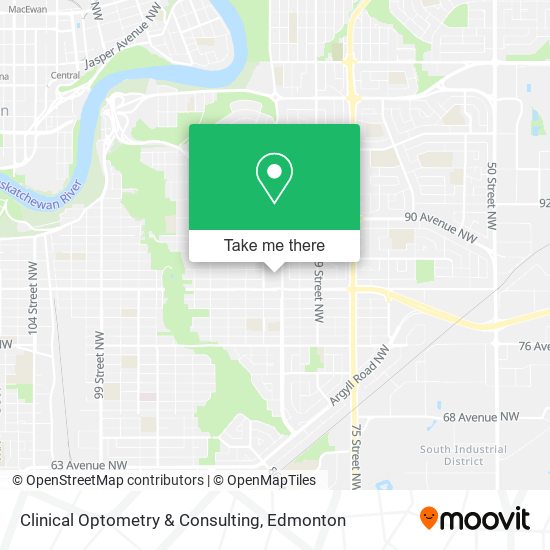 Clinical Optometry & Consulting map