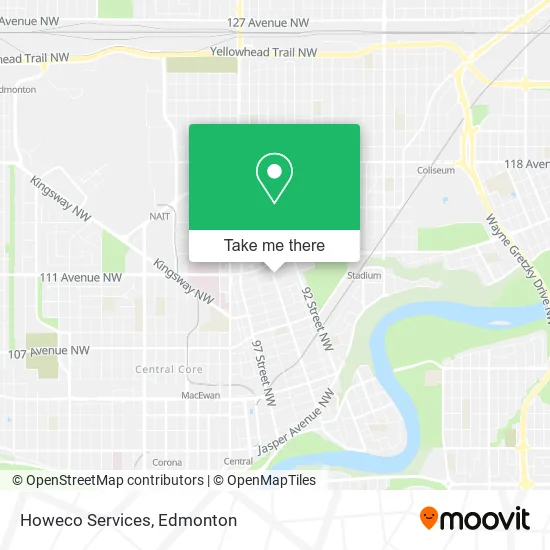 Howeco Services map