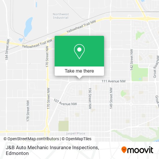 J&B Auto Mechanic Insurance Inspections map