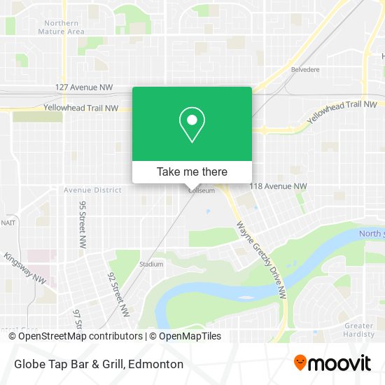 Globe Tap Bar & Grill plan