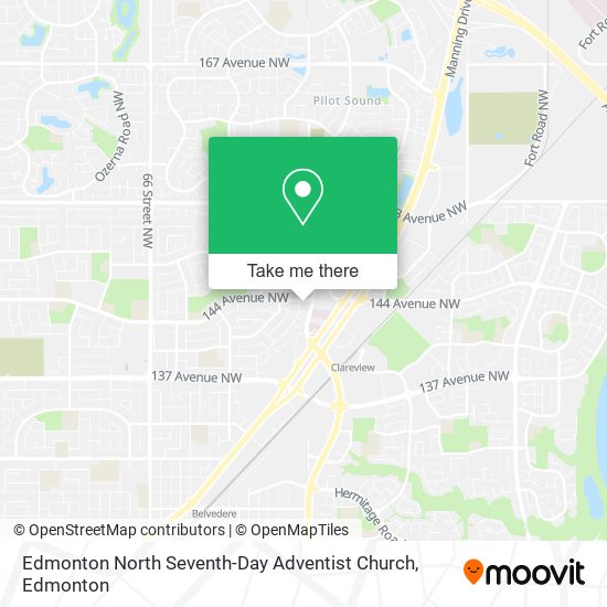 Edmonton North Seventh-Day Adventist Church plan