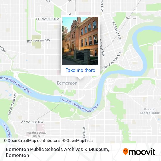 Edmonton Public Schools Archives & Museum plan