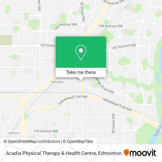 Acadia Physical Therapy & Health Centre plan