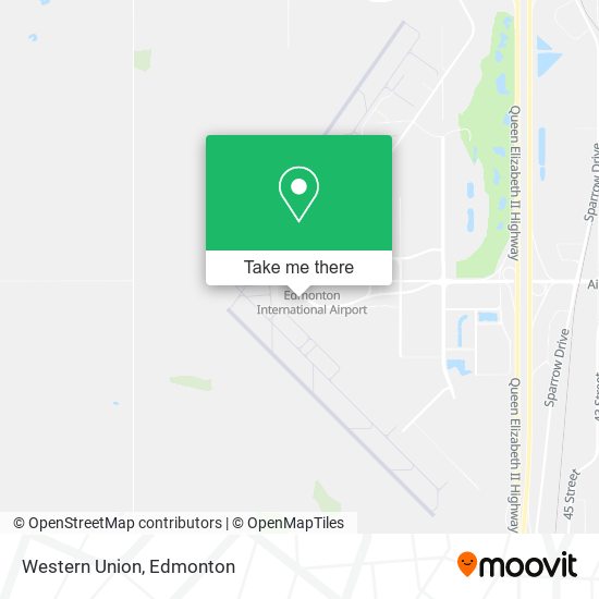 Western Union map