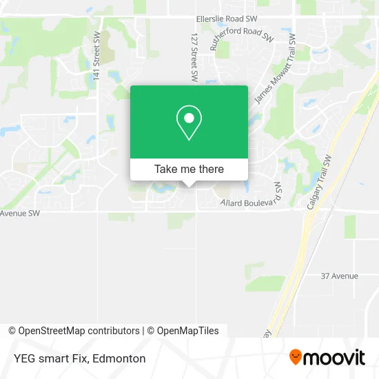 YEG smart Fix map