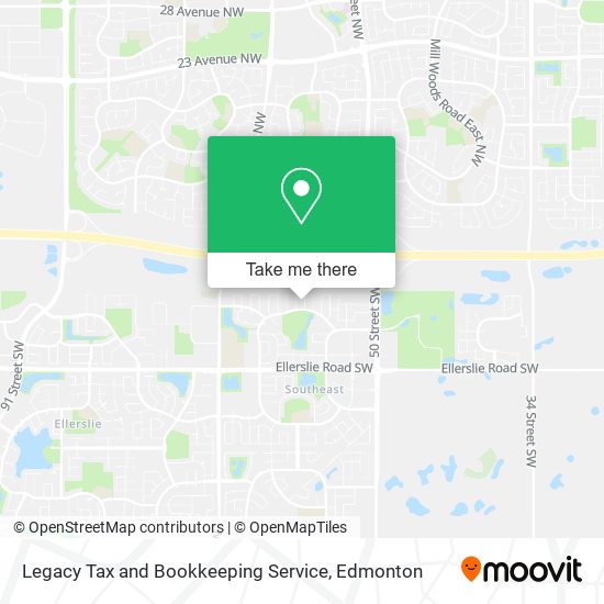 Legacy Tax and Bookkeeping Service map