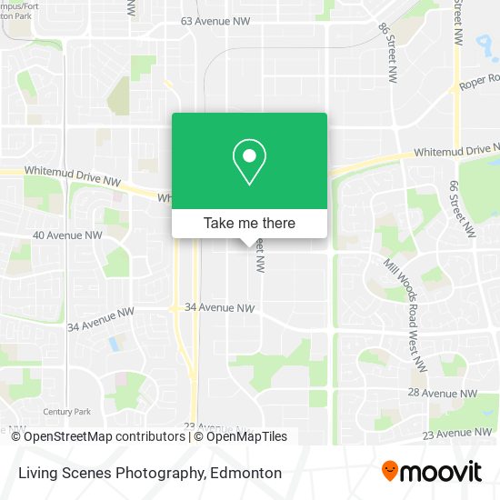 Living Scenes Photography map