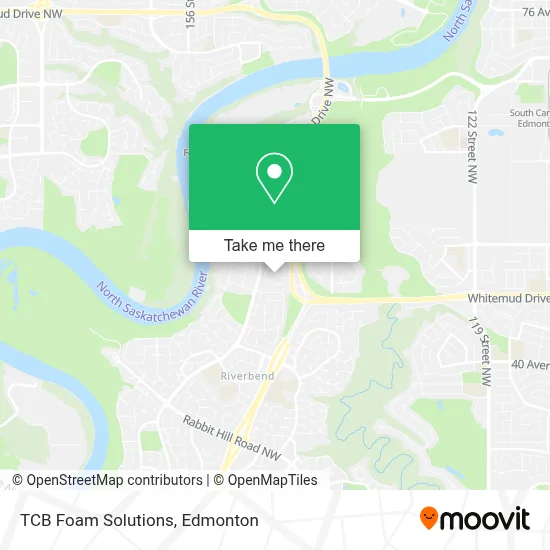 TCB Foam Solutions map