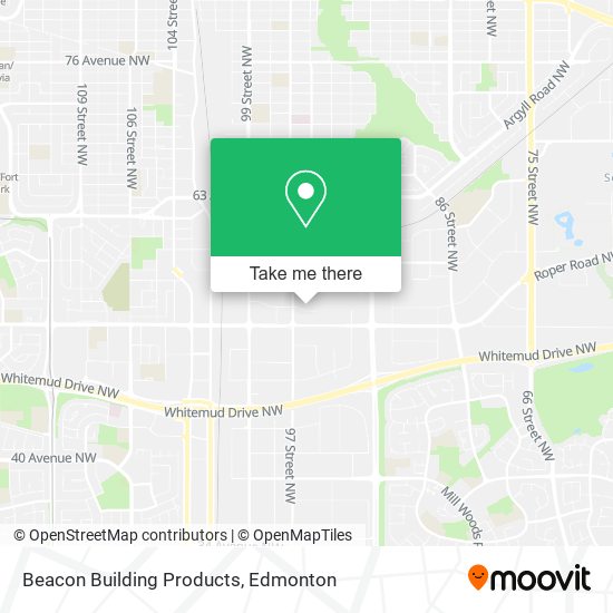 Beacon Building Products map