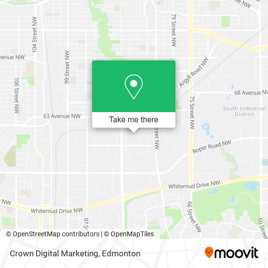 Crown Digital Marketing map