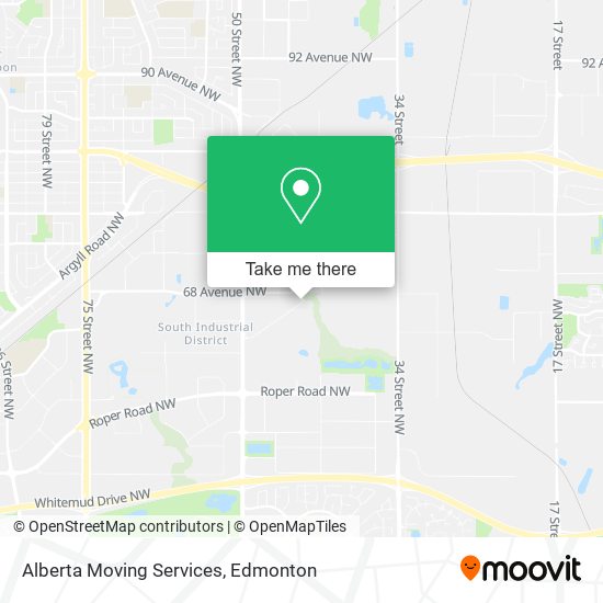 Alberta Moving Services plan