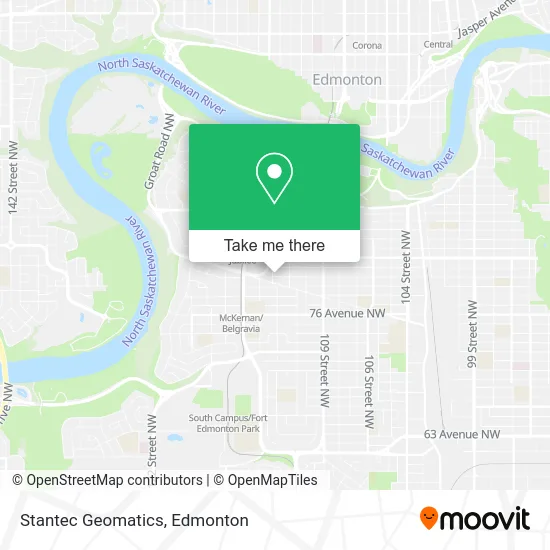 Stantec Geomatics map