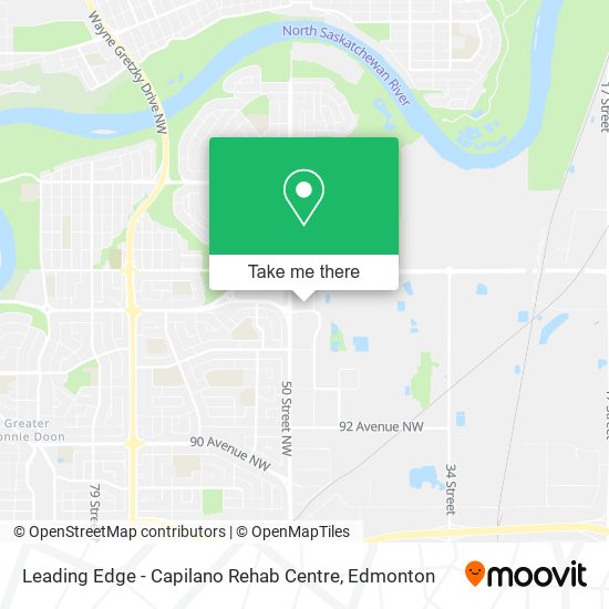 Leading Edge - Capilano Rehab Centre map