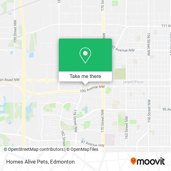 Homes Alive Pets map