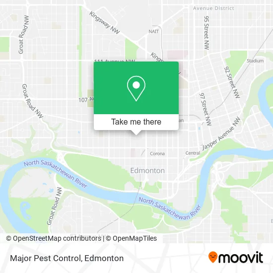 Major Pest Control map