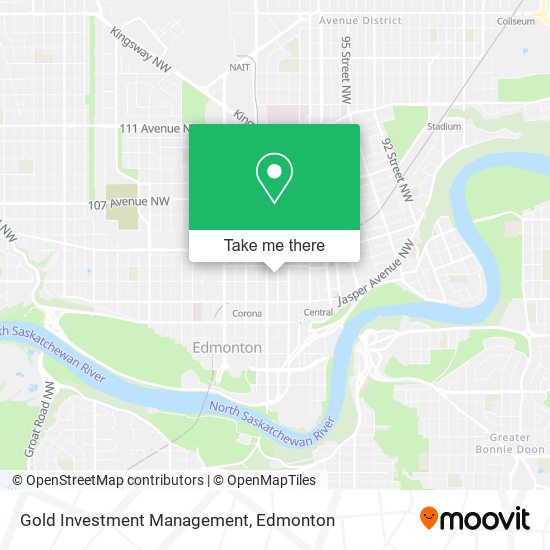 Gold Investment Management map