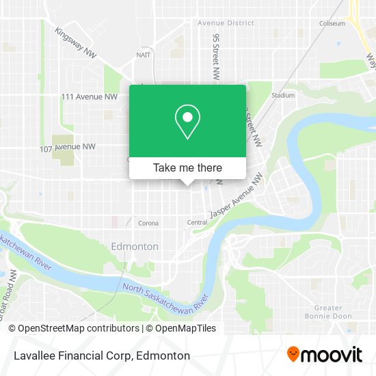 Lavallee Financial Corp map