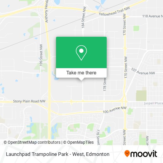 Launchpad Trampoline Park - West plan