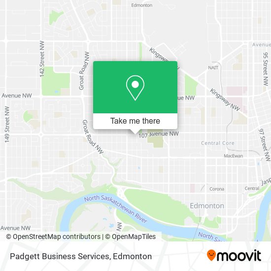 Padgett Business Services map