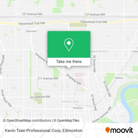 Kevin Tsen Professional Corp map