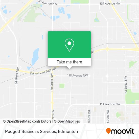Padgett Business Services map