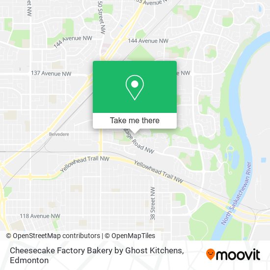 Cheesecake Factory Bakery by Ghost Kitchens plan