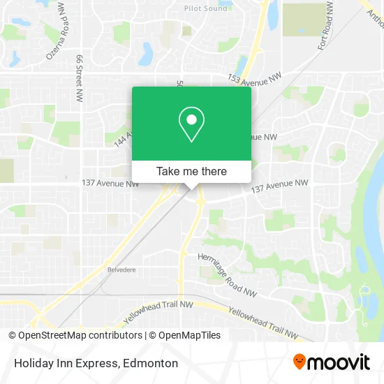 Holiday Inn Express map