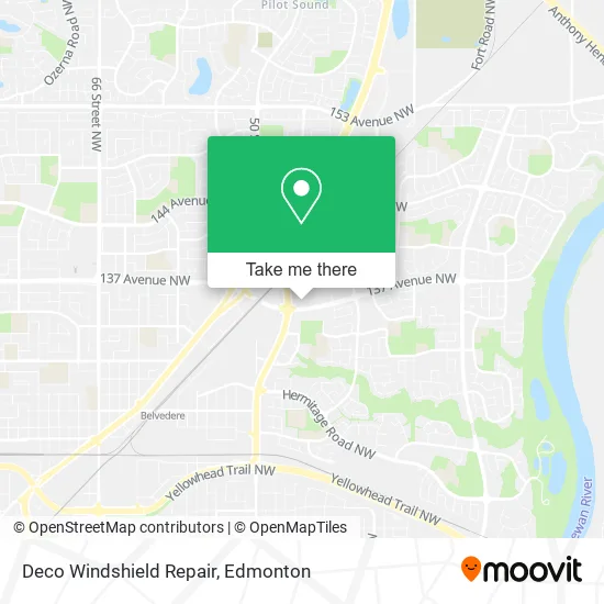 Deco Windshield Repair map