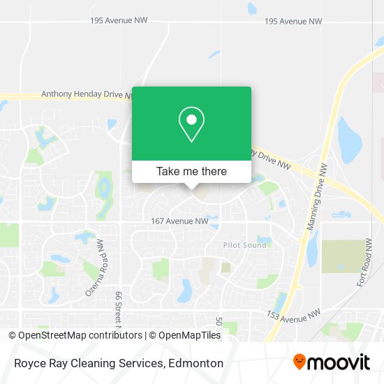 Royce Ray Cleaning Services map