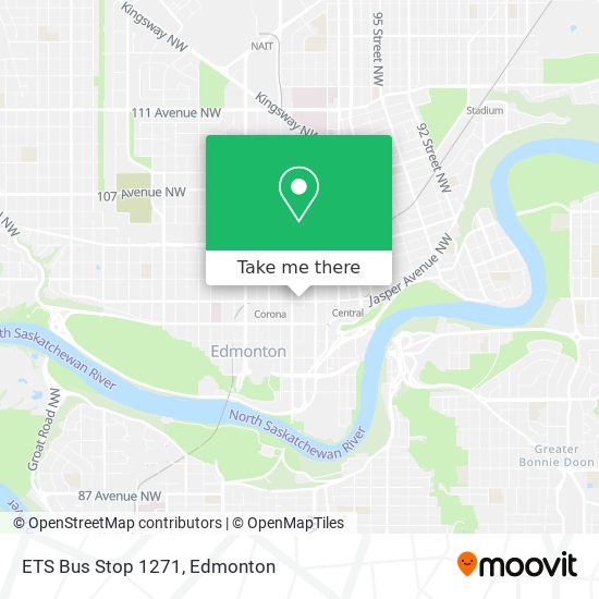 ETS Bus Stop 1271 map