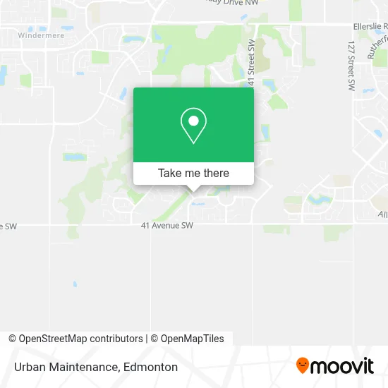 Urban Maintenance map