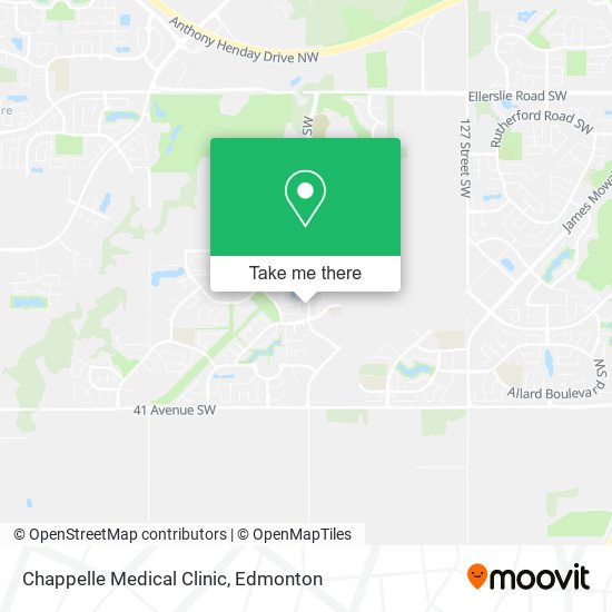 Chappelle Medical Clinic map