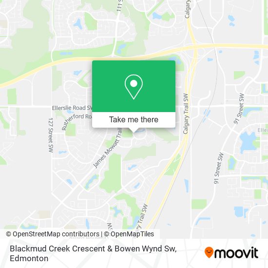 Blackmud Creek Crescent & Bowen Wynd Sw plan