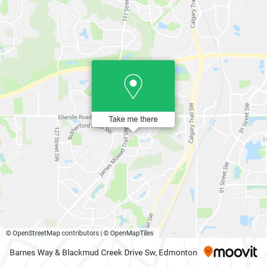 Barnes Way & Blackmud Creek Drive Sw plan