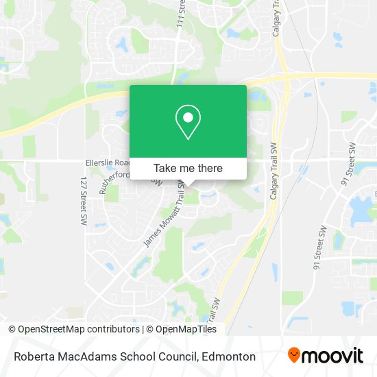 Roberta MacAdams School Council map