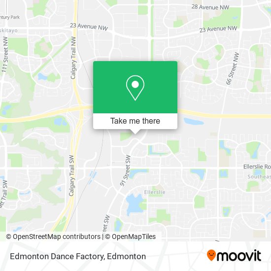 Edmonton Dance Factory plan
