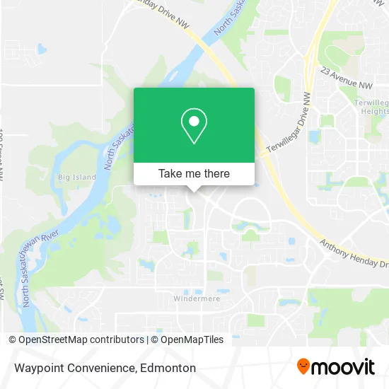 Waypoint Convenience map