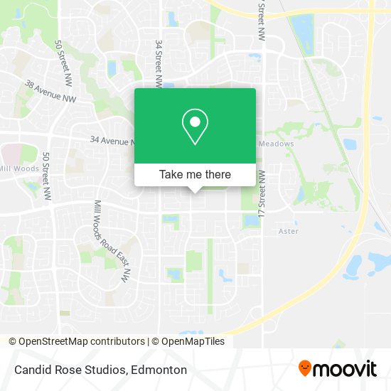 Candid Rose Studios map