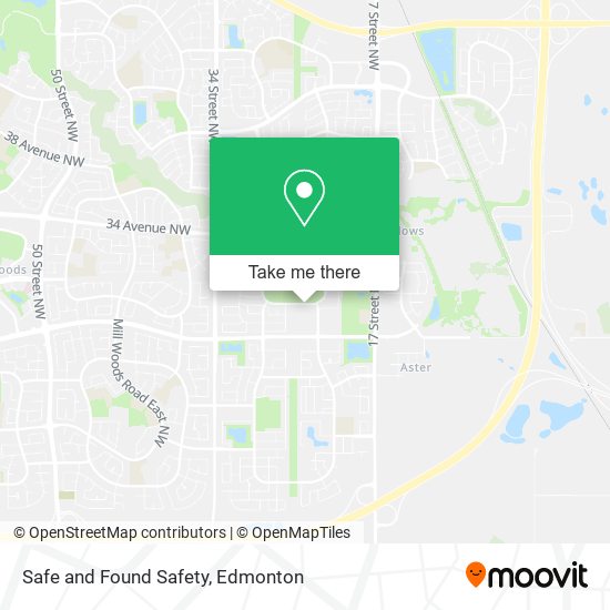 Safe and Found Safety map