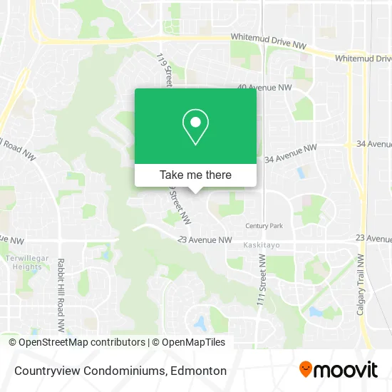 Countryview Condominiums map