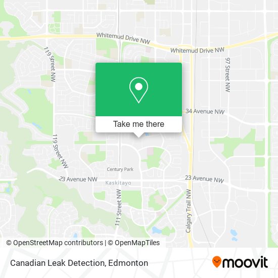 Canadian Leak Detection map