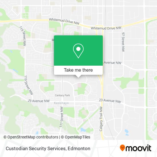 Custodian Security Services map