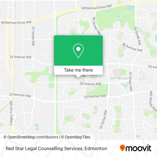 Red Star Legal Counselling Services map