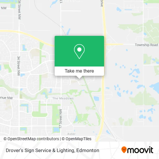 Drover's Sign Service & Lighting map