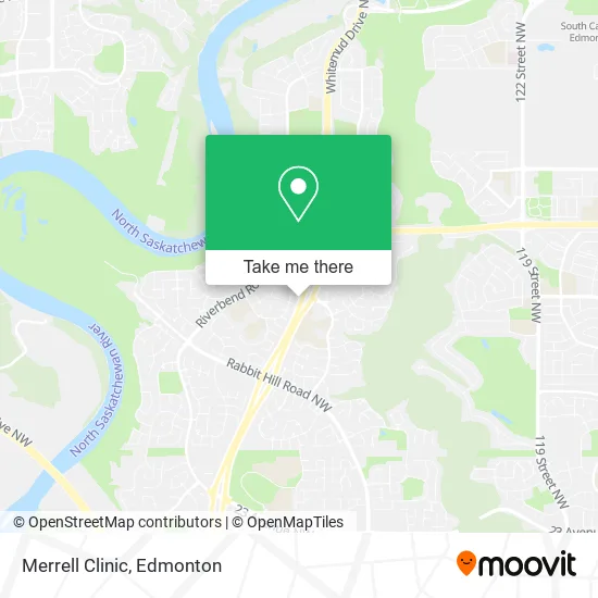 Merrell Clinic map