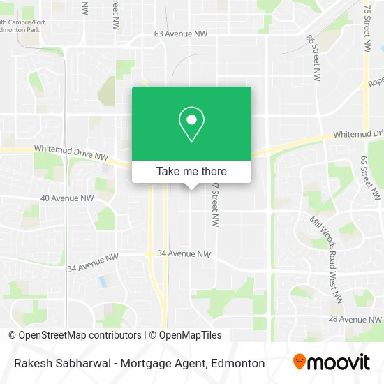 Rakesh Sabharwal - Mortgage Agent map