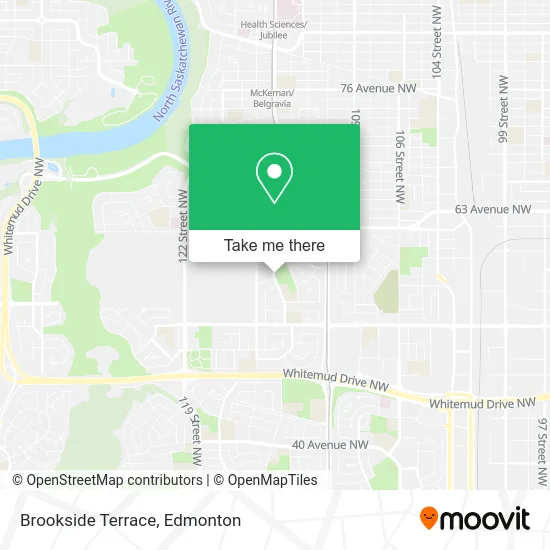 Brookside Terrace map